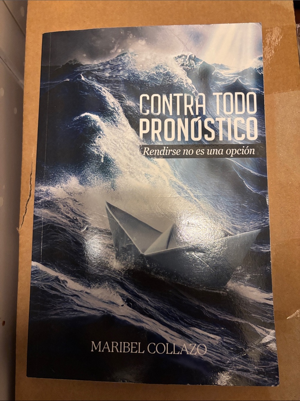 Contra Todo Pronóstico by Maribel Collazo - Blue Ocean Cover
